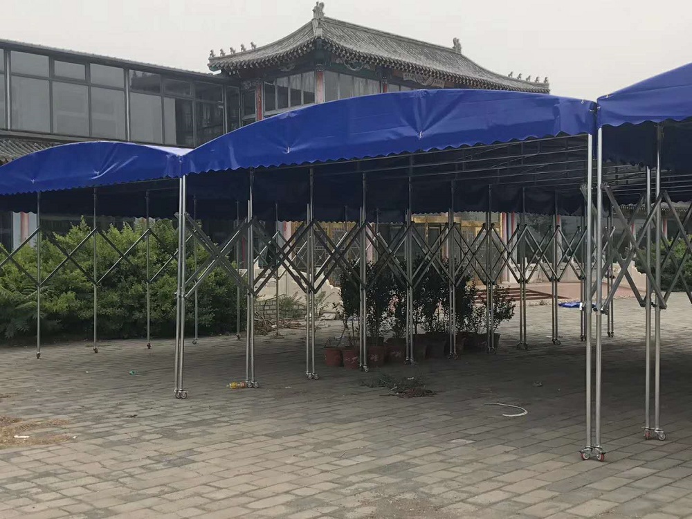 移动推拉帐篷 遮阳 广告促销棚 省空间