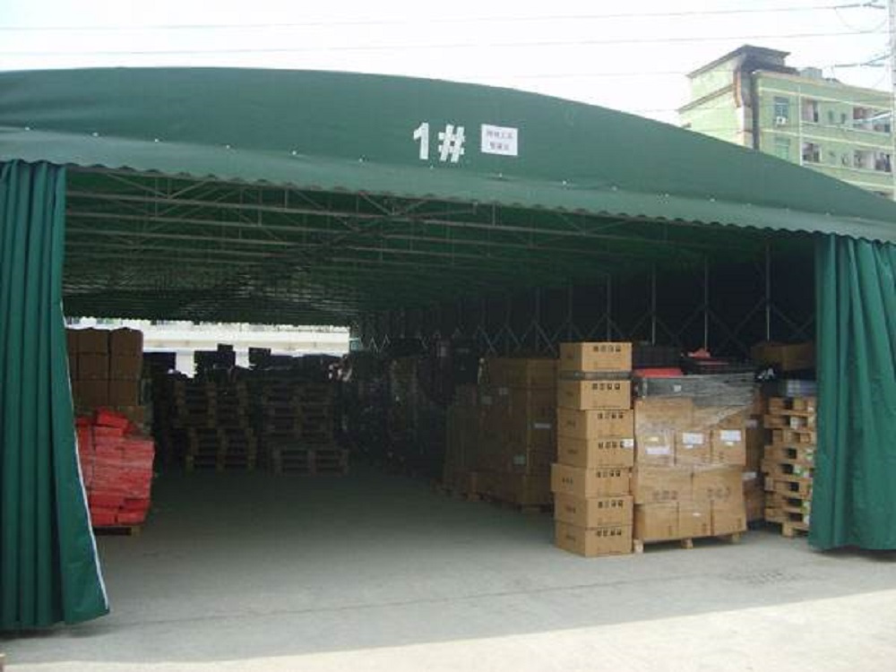 防风推拉雨棚 遮阳 折叠蓬 定制