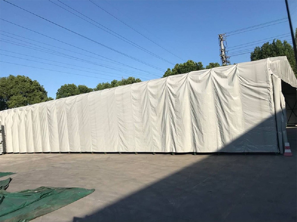 夜市烧烤蓬 工艺精良 带轮活动帐篷 本地厂家安装