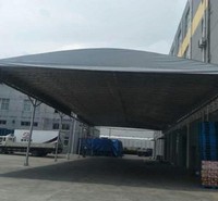 移动推拉帐篷 刀刮布材质 夜市摊蓬 定制