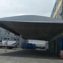 移动推拉帐篷 刀刮布材质 夜市摊蓬 定制