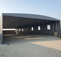 简易推拉篷 牛津布 仓库推拉棚 省空间