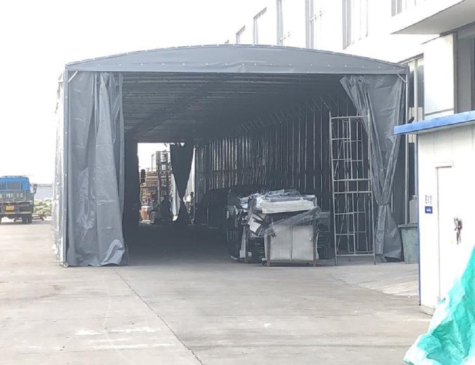 活动展览棚 刀刮布材质 折叠蓬 遮阳挡雨