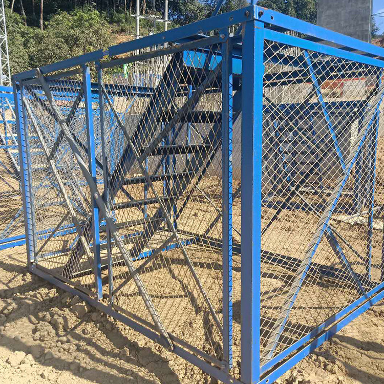 现货供应 安全梯笼 墩柱式安全梯笼 桥梁施工上下安全通道 来电咨询