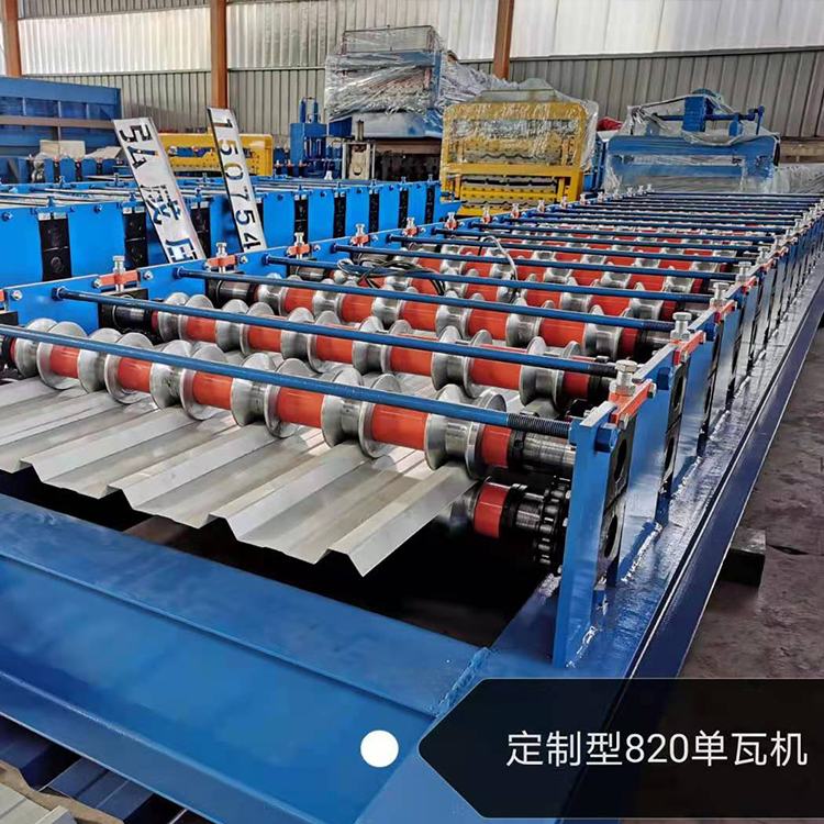 彩钢瓦成型设备 全自动冷弯成型设备 单层压瓦机 现货供应