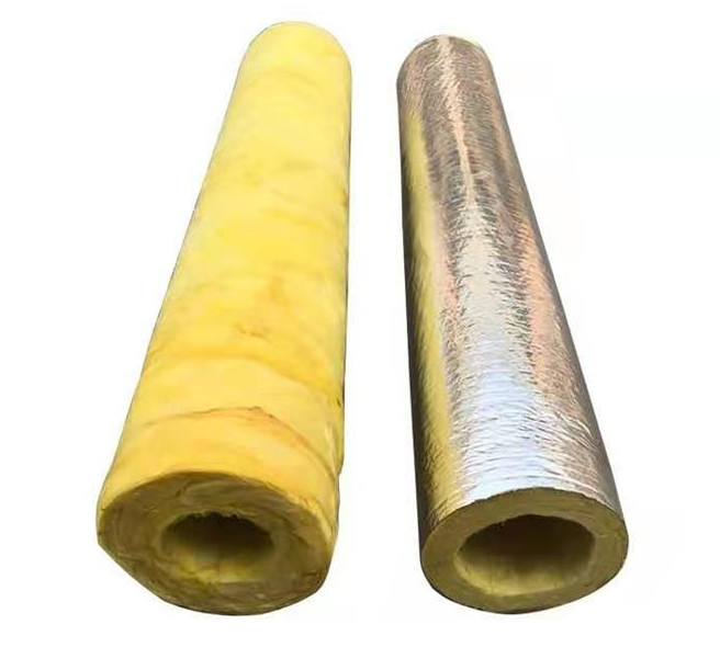 玻璃棉管 铝箔玻璃棉保温管 隔音离心玻璃棉管壳