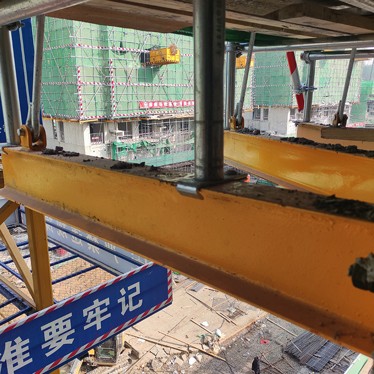 悬挑花篮螺栓悬挑架 工字钢拉杆建筑悬挑梁预埋件 花篮式斜拉杆外架