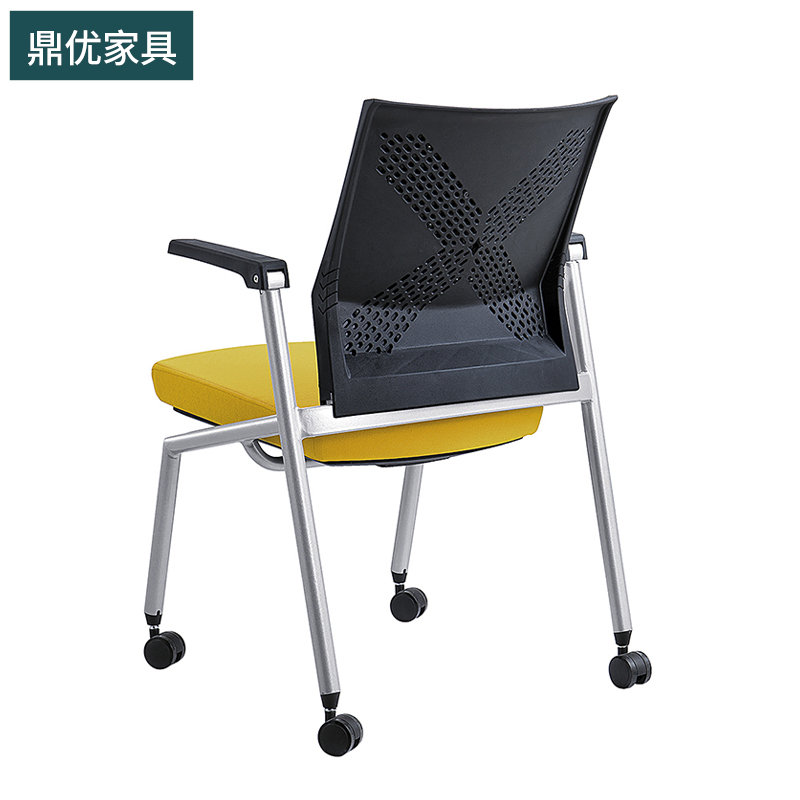 透气网面会议椅，鼎优培训办公椅，培训学校课桌椅