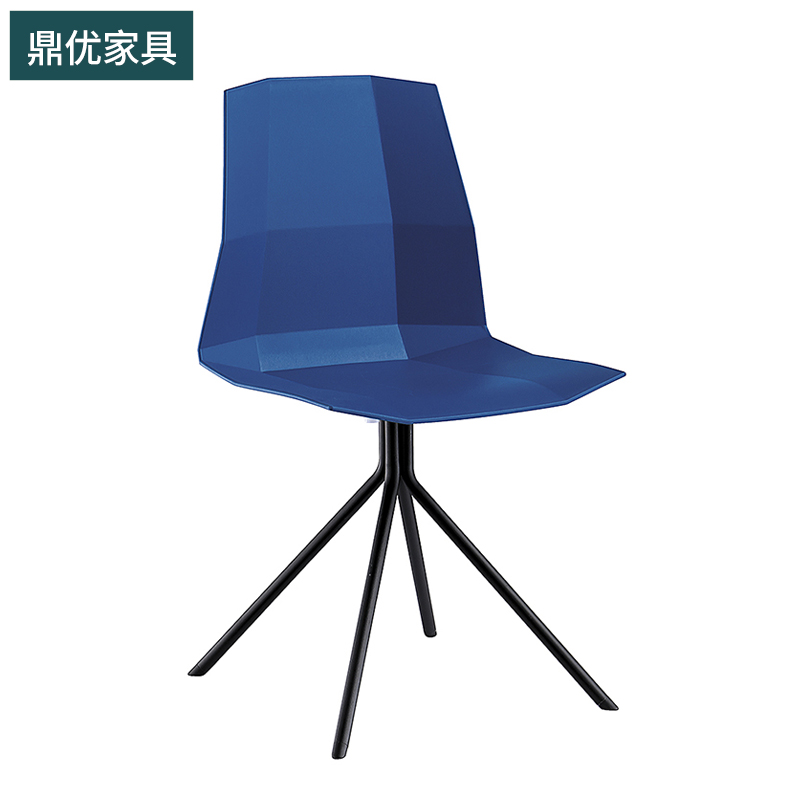 现代简约塑料靠背椅加厚家用餐椅北欧网红休闲椅子ins风家用椅