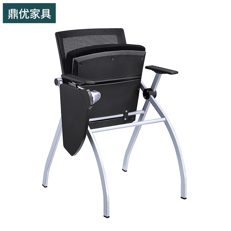 培训椅会场活动椅，带写字板可折叠椅，学生培训桌椅现货批发