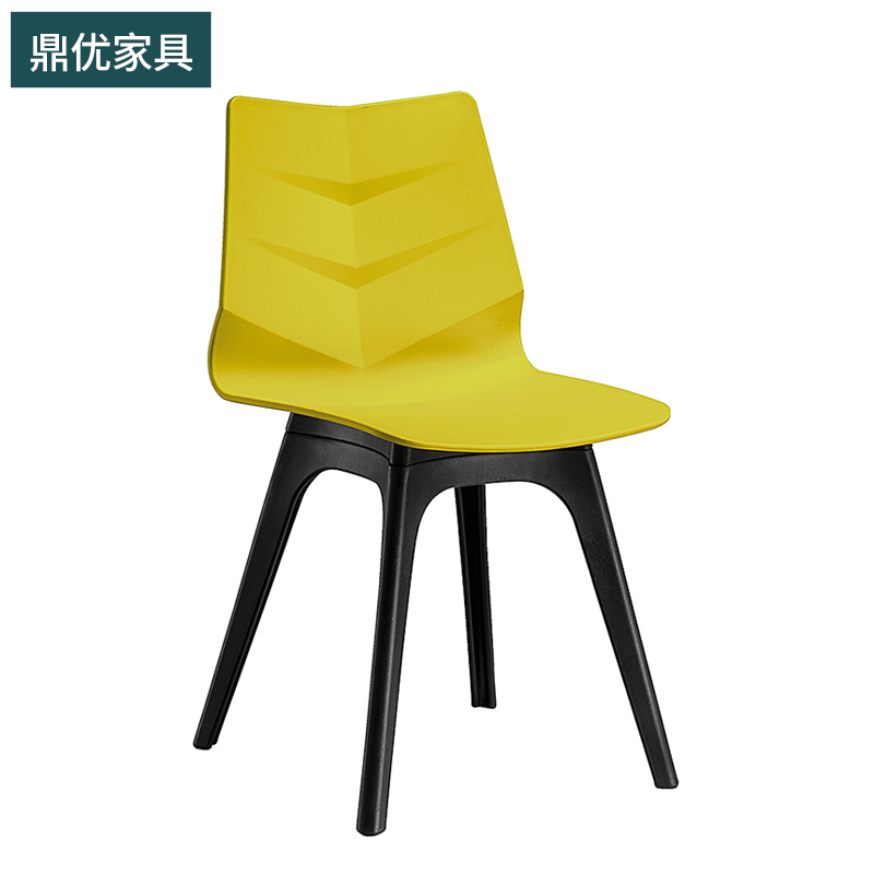 北欧简约伊姆斯椅，塑料餐椅家用现代靠背椅，现代咖啡厅洽谈椅厂家