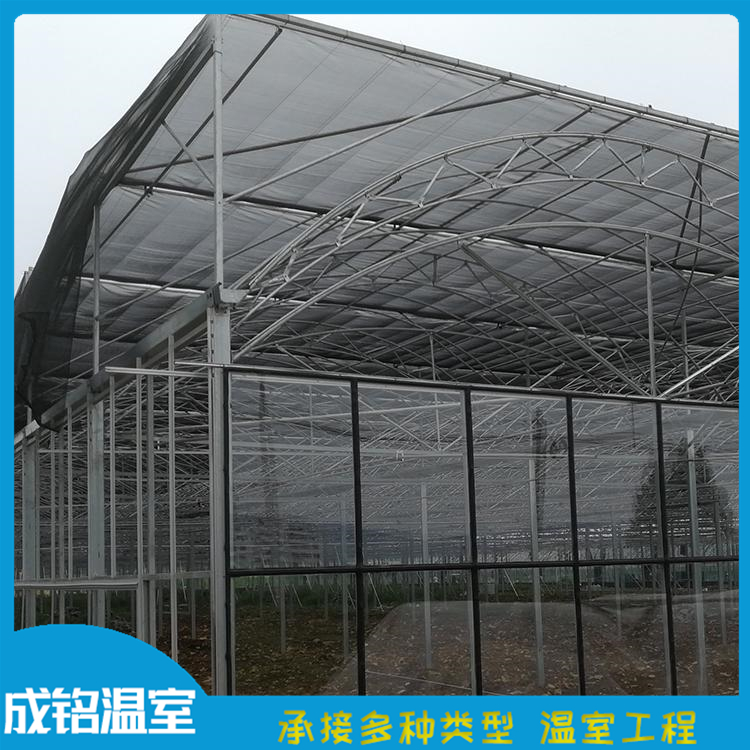青州蔬菜温室价格 智能玻璃温室承建 蔬菜温室大棚 施工快捷