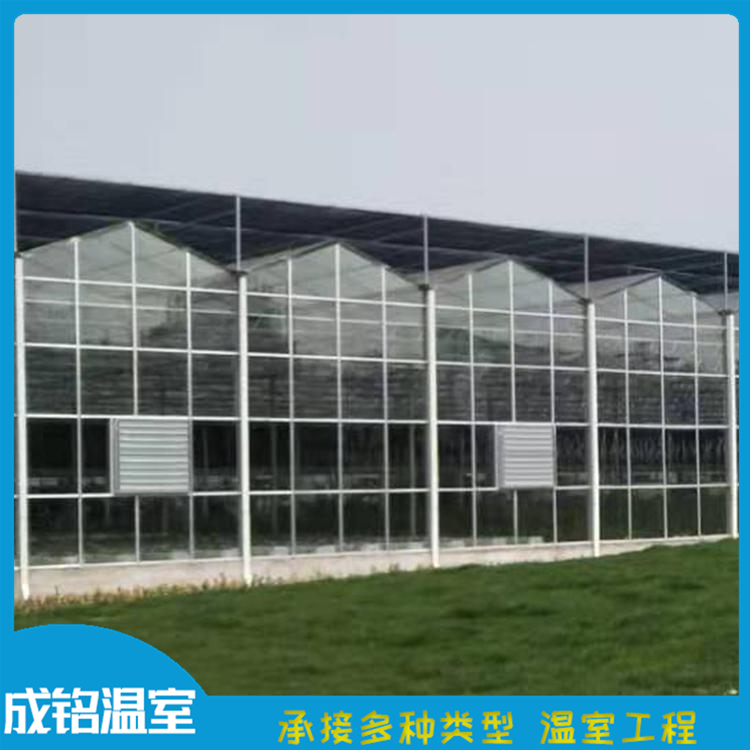 玻璃温室大棚 施工快捷 青州蔬菜温室价格 智能玻璃温室承建