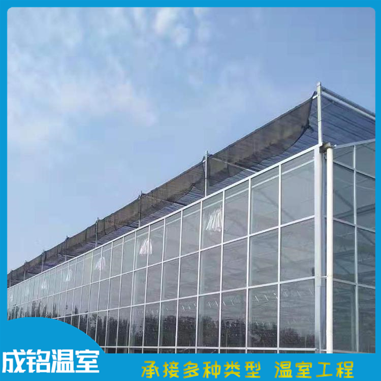 潍坊温室建设 智能玻璃温室承建 温室大棚 施工快捷