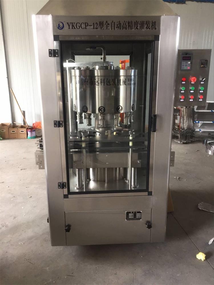 青州远科 高精度白酒灌装机    全自动白酒灌装生产线  果酒灌装机械 