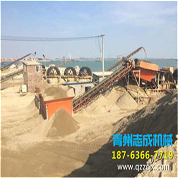 志成 破碎洗沙设备 旱地洗砂设备 移动洗沙设备厂家