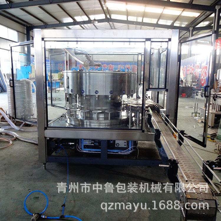 白酒灌装机定量灌装设备酒水生产线灌装饮料全自动灌装流水线