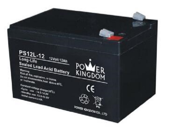 POERKINGDOM三力蓄电池PS12L-12 12V12AH 消防仪器 医疗设备