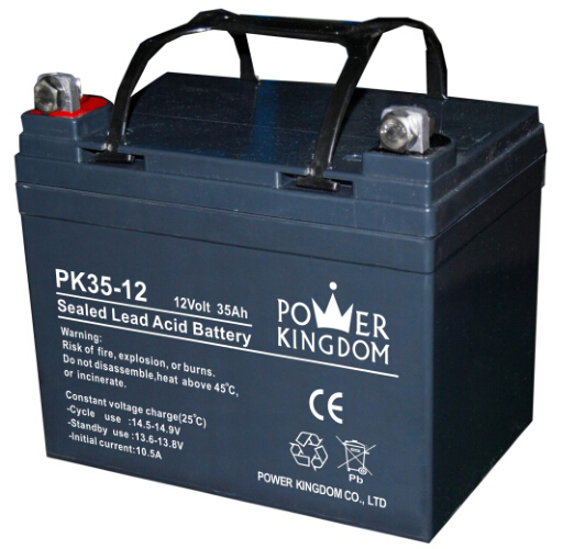 三力蓄电池PK35-12 12V35AH消防设施紧急用电设备