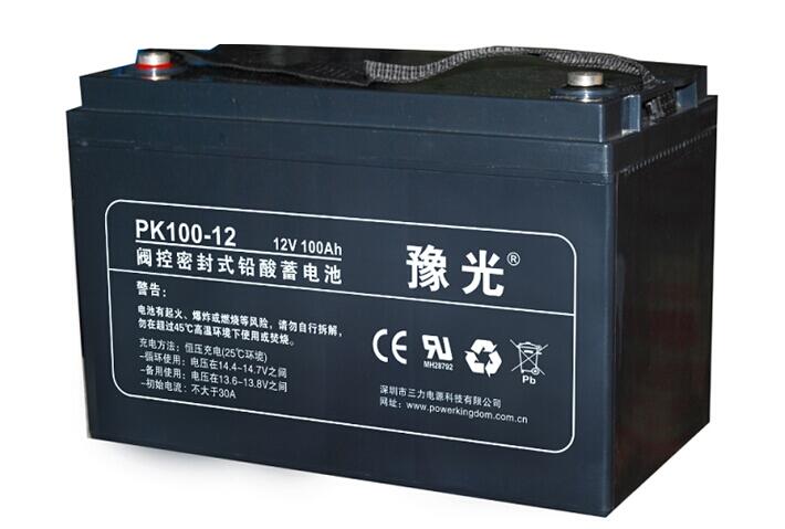三力蓄电池PK100-12 12V100AH机房、医疗设备仪表电源