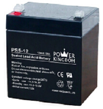 三力蓄电池PS5-12 12V5AH铅酸免维护/门卡用电