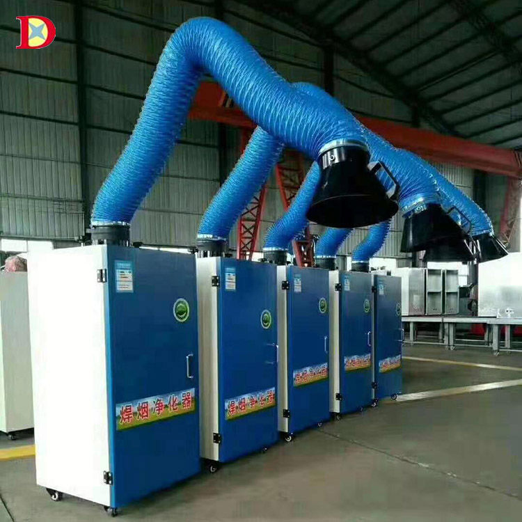 双臂焊烟净化器 移动式旱烟净化器 工业旱烟净化器讯达销售