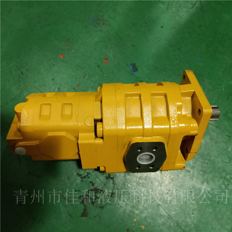山工658抓木机用双联齿轮油泵供应 P7200-80/10 W066600000