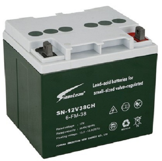 德国赛能蓄电池SN-12V38CH 12V38AH直流屏免维护铅酸UPS电源