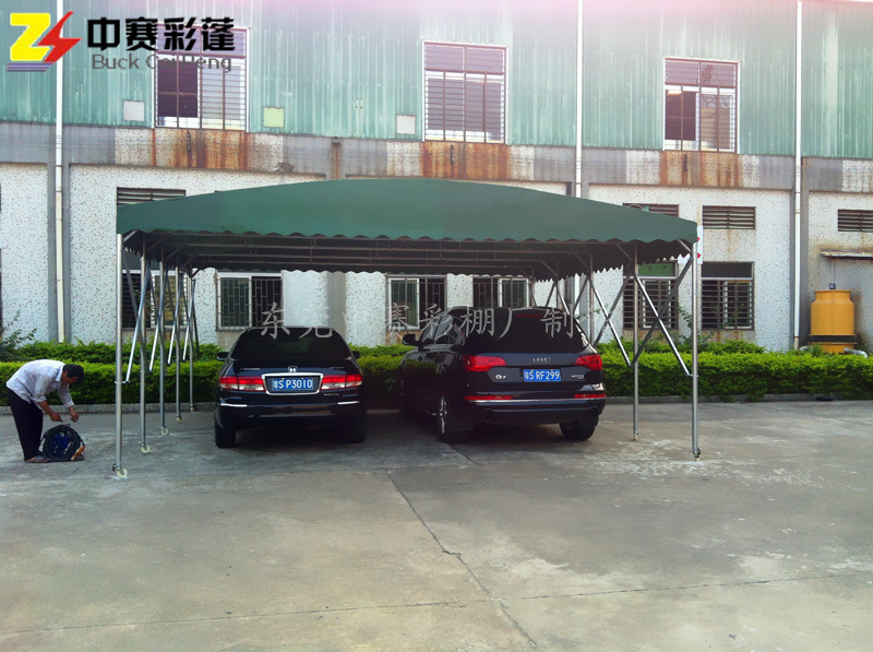 湖北枝江电动推拉雨棚烧烤大排档推拉雨蓬电动推拉棚测量安装定做 推拉篷