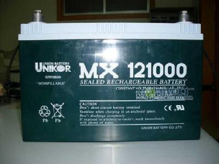 UNION友联蓄电池MX121000 12V100AH UPS/EPS电源直流屏机房服务器
