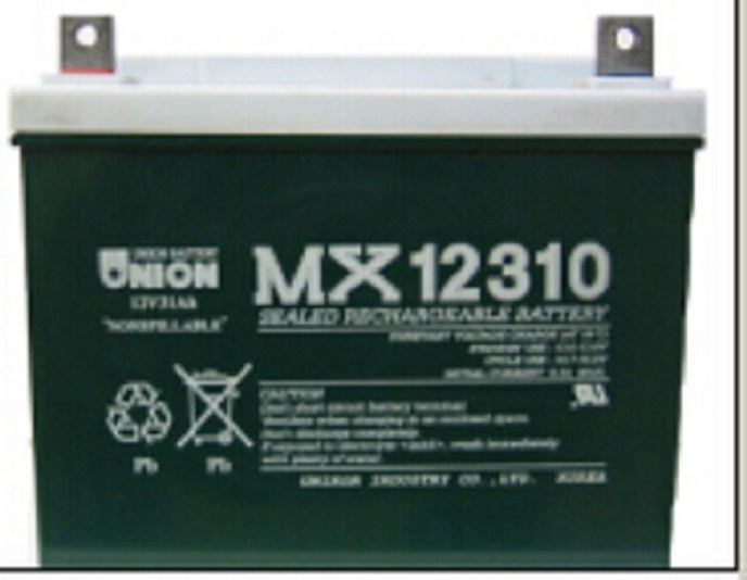 UNION友联蓄电池MX12310 12V31AH持久耐用 直流屏专用