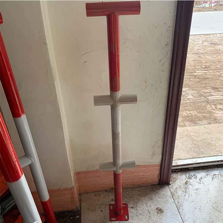 现货供应 楼梯临时防护栏杆 防护栏扶手立杆 建筑工地临边防护立杆