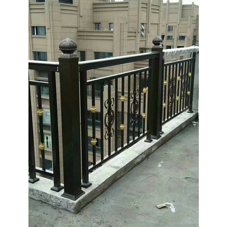 隆贸金属  阳台护栏 别墅铝艺护栏  铝合金阳台栏杆  