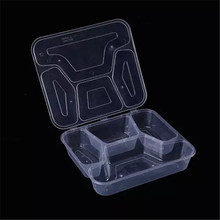打包盒 塑料餐盒 一次性塑料餐盒 一次性塑料饭盒 米饭盒 商务套餐盒 瑞强众联 质量好 西安 可靠 华亭
