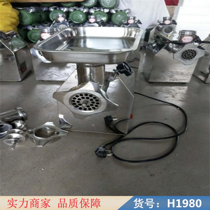 宏胜不锈钢电动绞肉机 绞肉机 12型不锈钢绞肉机  工作效率：1货号H1980