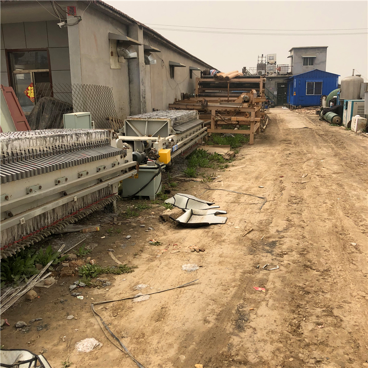 厢式二手景津压滤机 20平方手动小型压滤机 规格均有