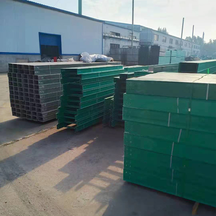 玻璃钢电缆槽桥架 阻燃玻璃钢走线槽 复合拉挤电缆槽盒 规格多样