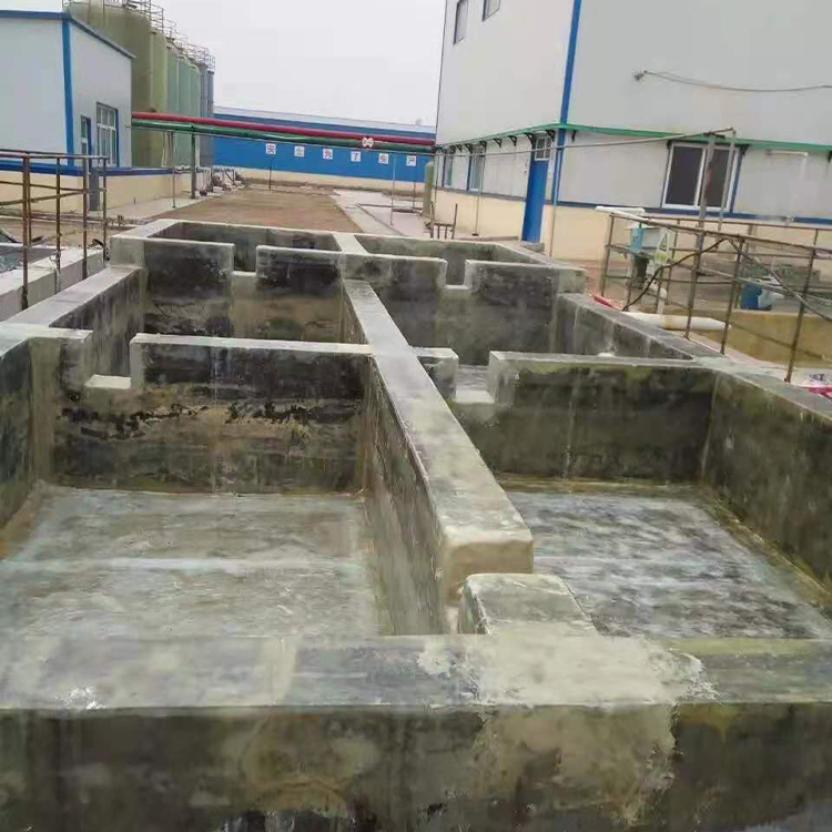 施工玻璃钢防腐 可加工定制 酸碱池防腐衬里 污水池玻璃钢防腐