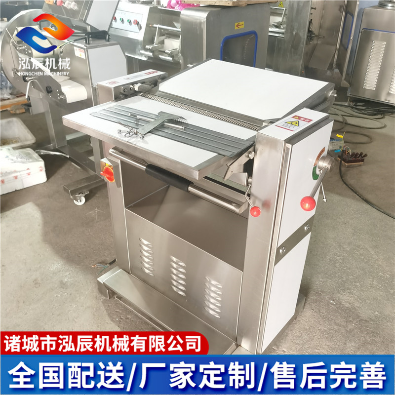 鲜猪肉去皮机 槽头肉猪肉剥皮机 屠宰场加工产品专用去皮机 现货包邮