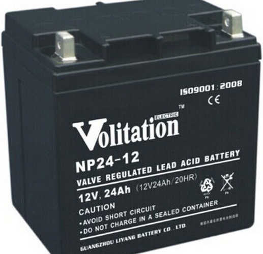 威扬蓄电池NP24-12 12V24AH太阳能、消防、控制器