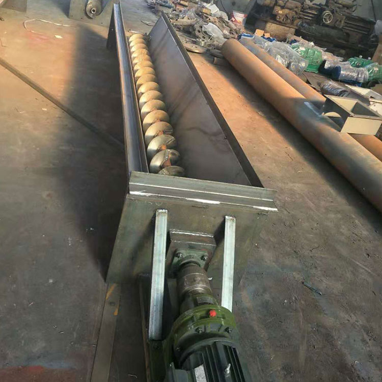 中海供应 U型螺旋输送机 绞龙输送机 螺旋输送机LS300*6米