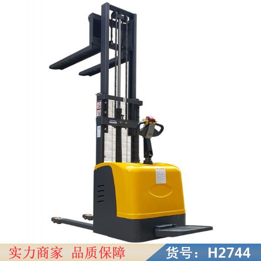 宏胜电动叉车 2T堆垛机 仓储液压升高车货号H2744