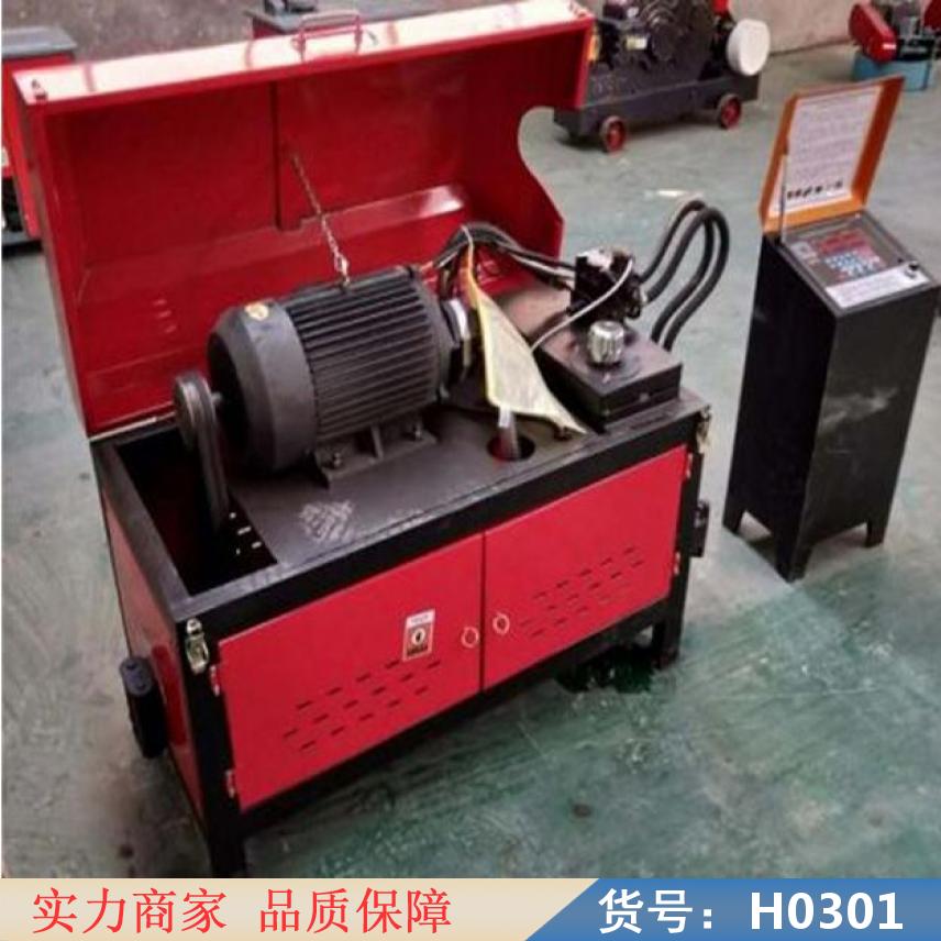 宏胜钢筋直螺纹切断机 废旧钢筋拉直机 电脑版钢筋调直机货号H0301