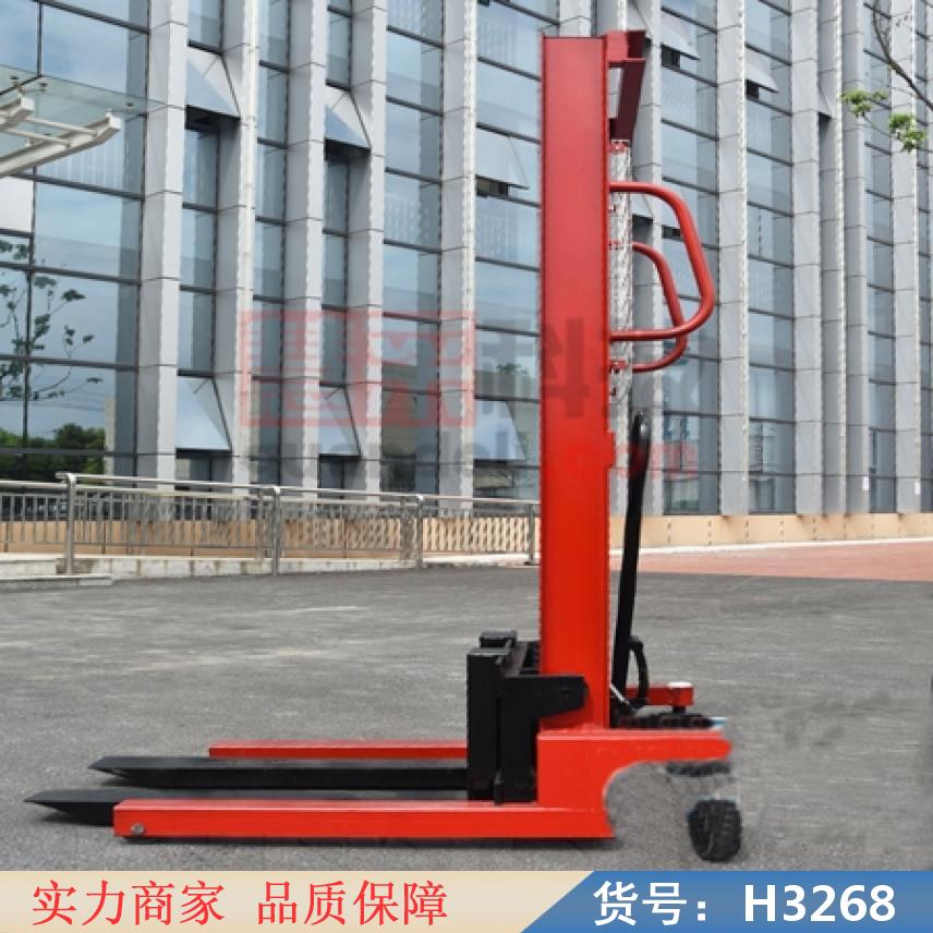 宏胜手动液压堆高车 新型堆高车 手动堆高车货号H3268