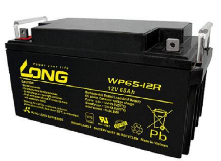 LONG广隆蓄电池WP65-12R 12V65Ah阀控式免维护铅酸