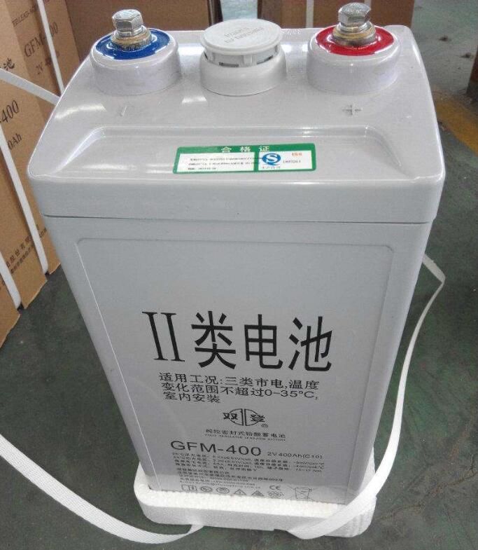 双登蓄电池GFM-400 2V400Ah 船舶/电力/直流屏/太阳能免维护电池