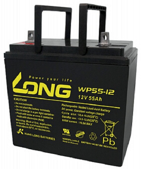 LONG广隆蓄电池WP55-12 12V55Ah医疗电力基站机直流屏