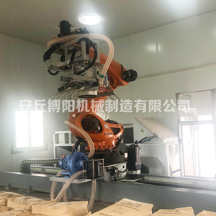 石墨烯自动拆垛机  袋料机械手拆垛机  全自动拆垛机器人厂家