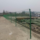 低碳钢丝铁路护栏网 低碳钢丝双边护栏网 双边护栏
