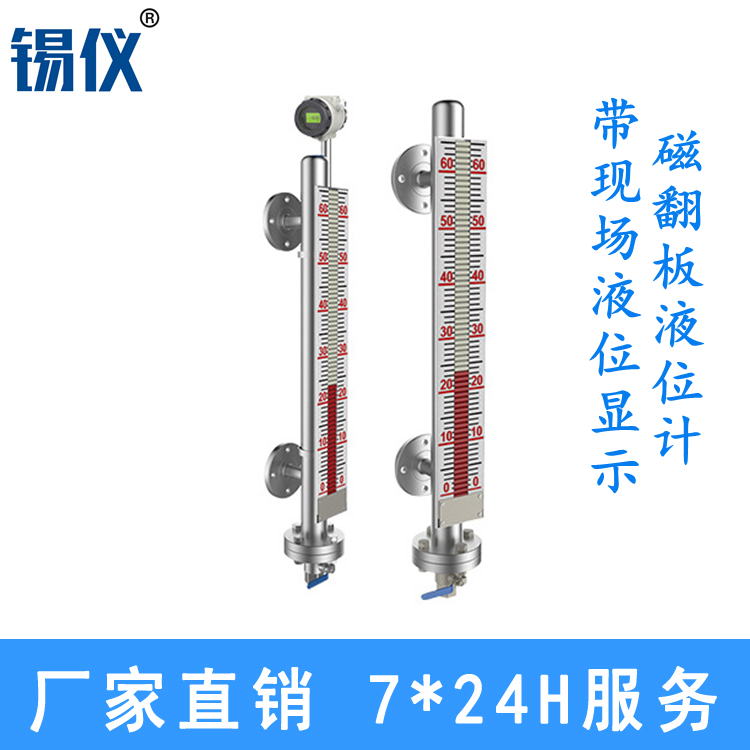 磁翻板液位计带远传 4-20Ma 磁翻板液位计生产厂家